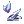 Ícone de Cristal de Gelo de Pinguim de Monarca